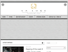 Tablet Screenshot of la-luge.com